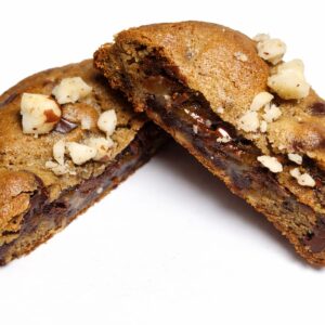 Cookie Americano de Chocolate 50% Cacau Recheado de Cocadinha