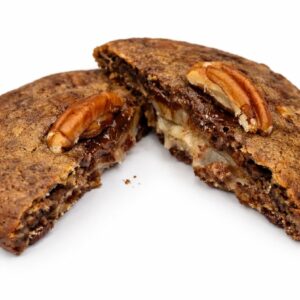 Cookie Americano de Chocolate 50% Cacau Recheado de Camafeu Nozes